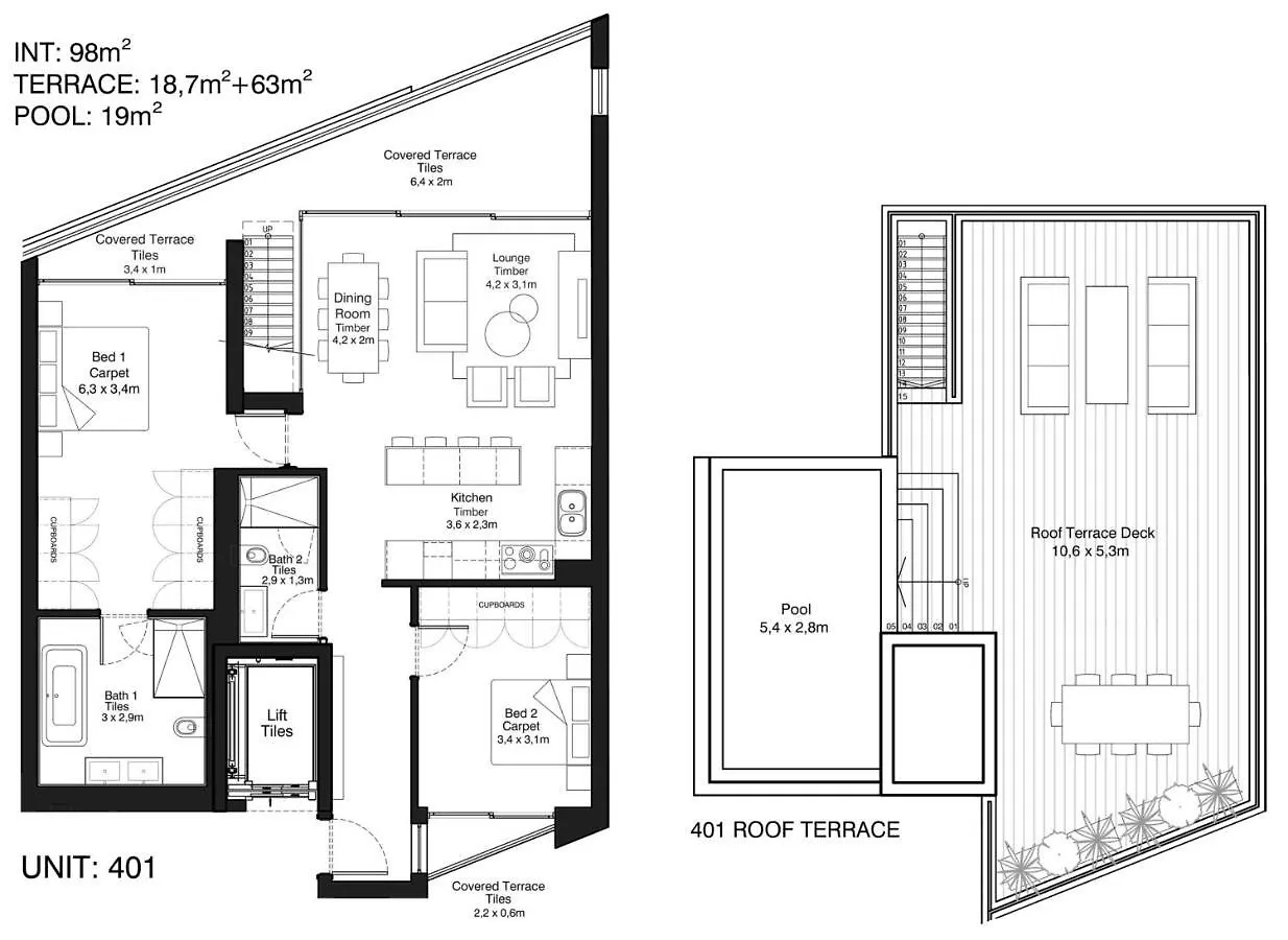 Apartment The Solis Penthouse Kapstadt